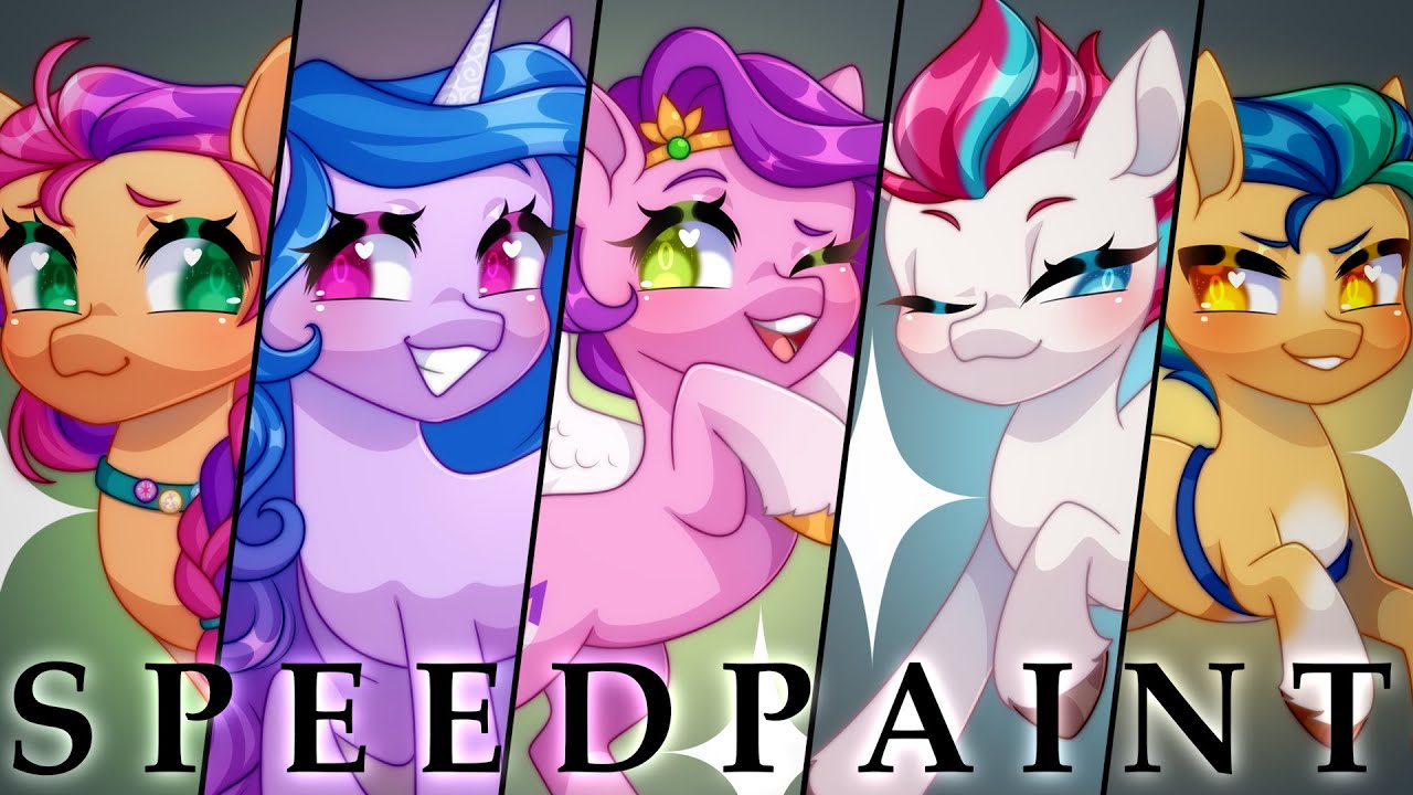 Equestria Daily - MLP Stuff!: My Little Pony Speedpaint Compilation #195